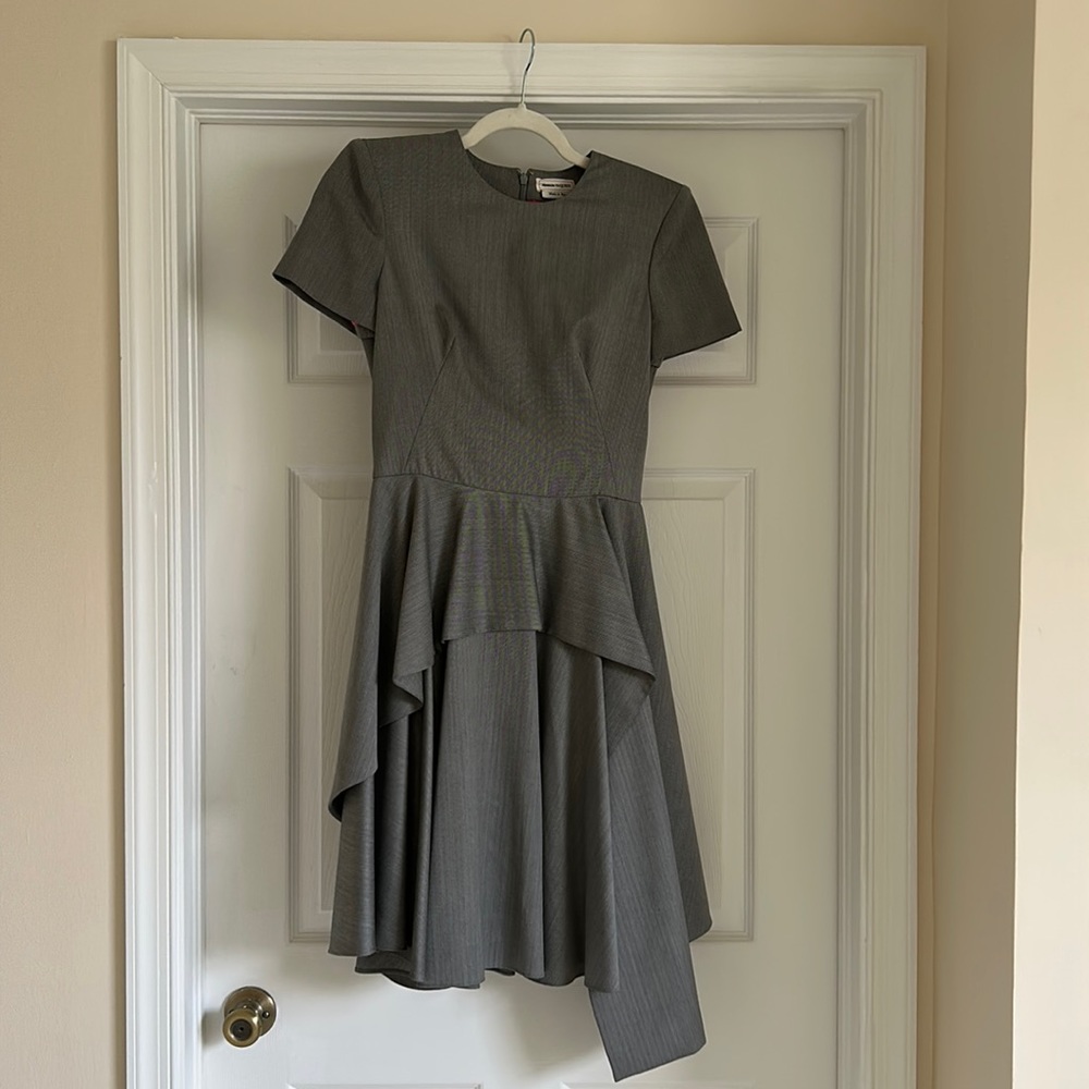 Alexander McQueen Asymmetric Dress